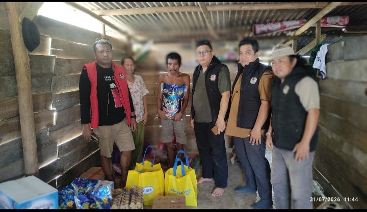 Rumah M. Fildan di Bangka Tengah Kembali Disambangi Tim RADAK Babel, Sembako hingga Rencana Rumah Layak Huni Disiapkan