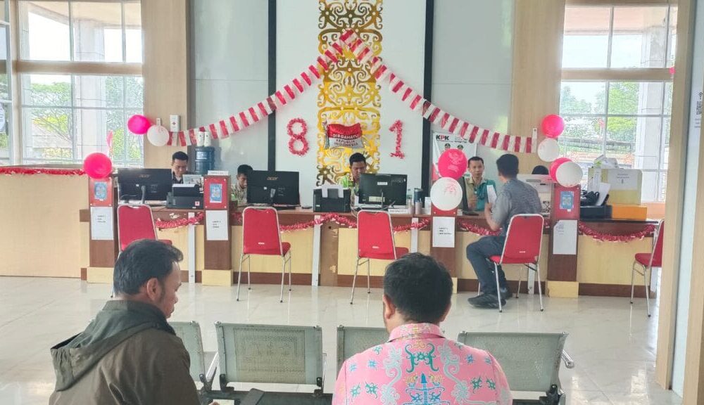Pemkab Kapuas Raih Nilai 87,678 Kinerja PTSP, Peringkat 4 se-Kalteng dan Naik 17 Poin dari 2024