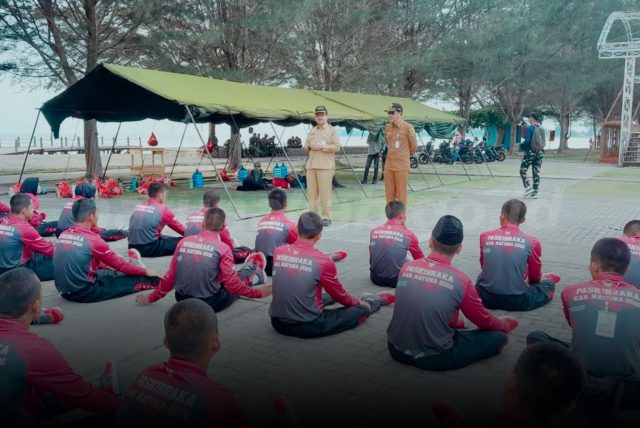 Sekda Natuna Boy Wijanarko Varianto Turun Langsung Gembleng Calon Paskibraka HUT ke-81 RI, Tekankan Disiplin dan Kekompakan Tim