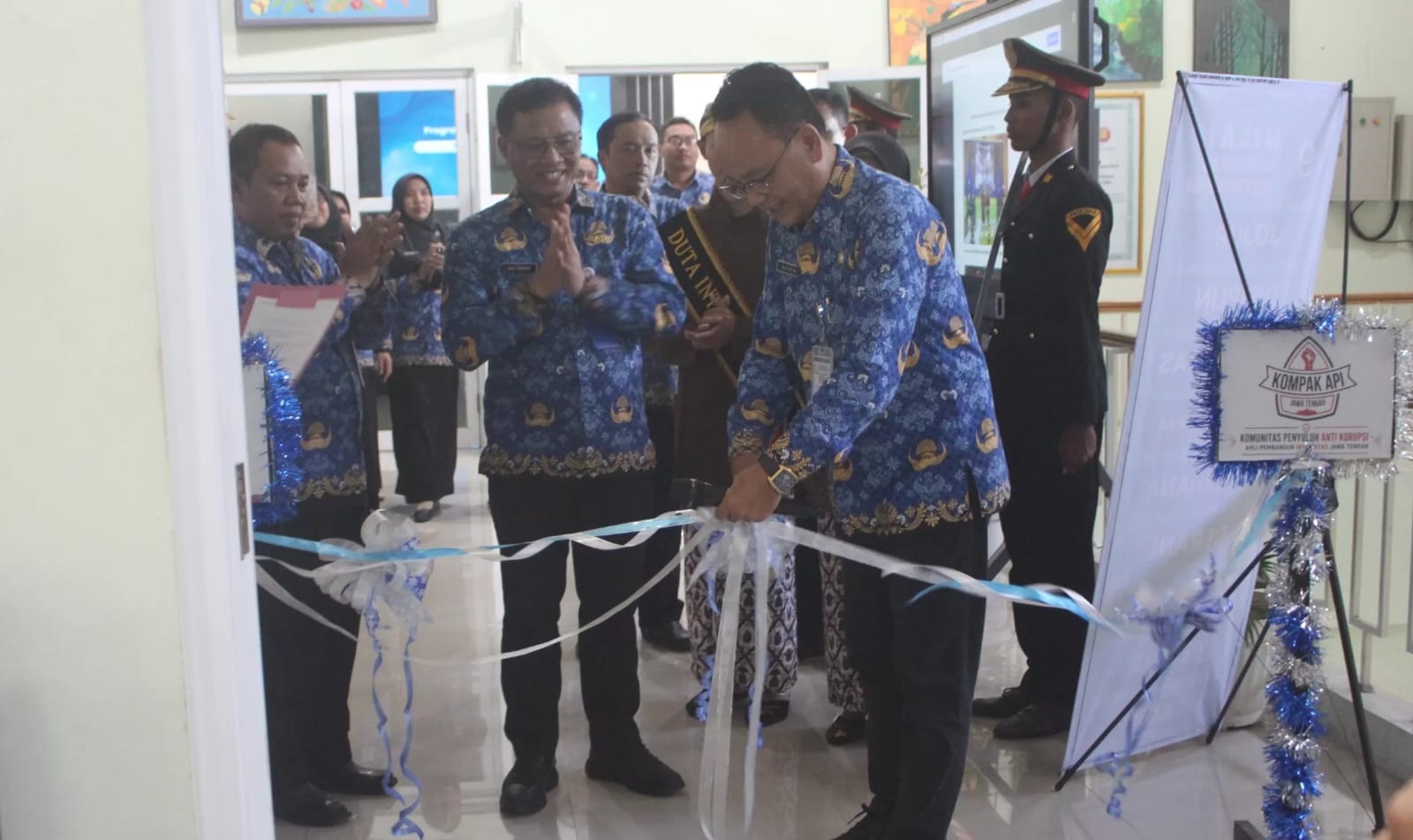 SMKN 1 Adiwerna Tegal Resmikan Laboratorium Sekolah Berintegritas Berbasis Digital, Jadi Percontohan Antikorupsi di Jateng
