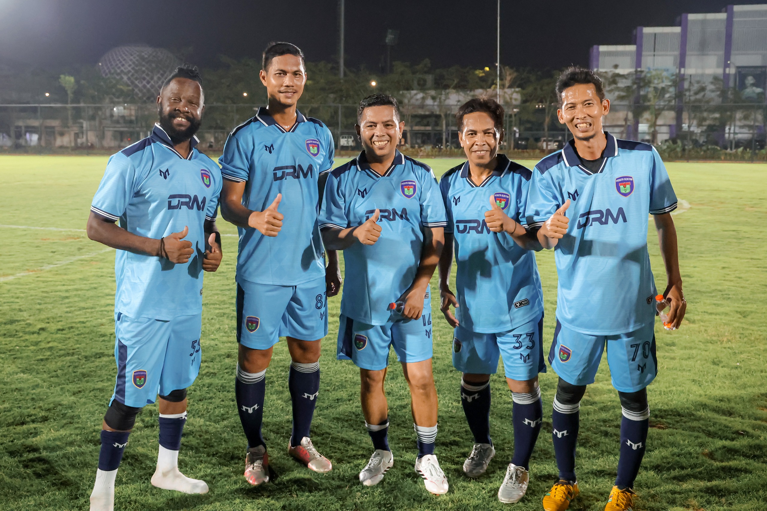 Gubernur Banten Andra Soni Main Bareng Persita Old Star di Laga Pembuka Piala Bupati Tangerang 2026, Cetak Assist Gol Penyeimbang