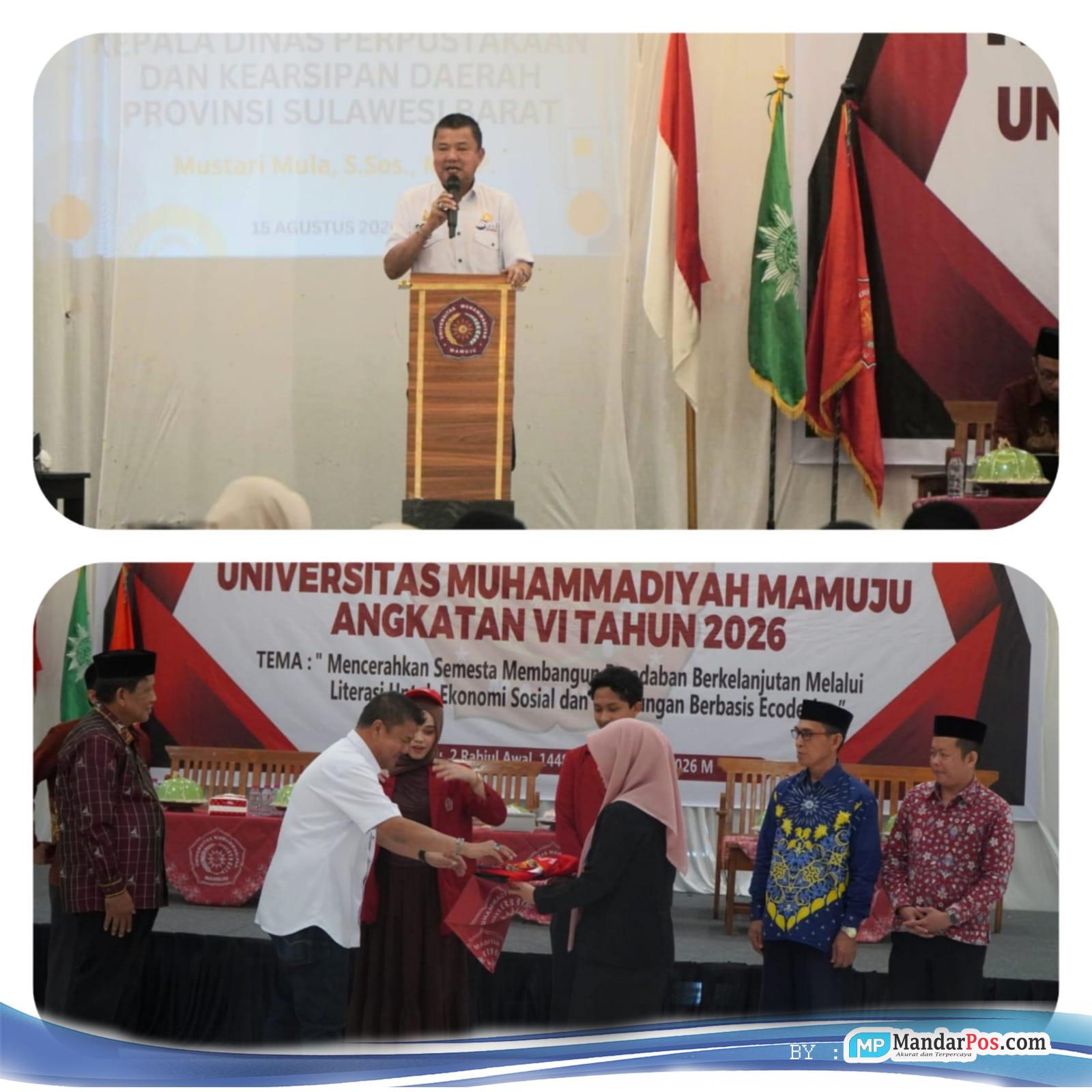 65 Desa di Sulbar Jadi Lokus KKN Tematik Literasi, Kadis Perpusip Minta Mahasiswa Unimaju Aktif di TBM