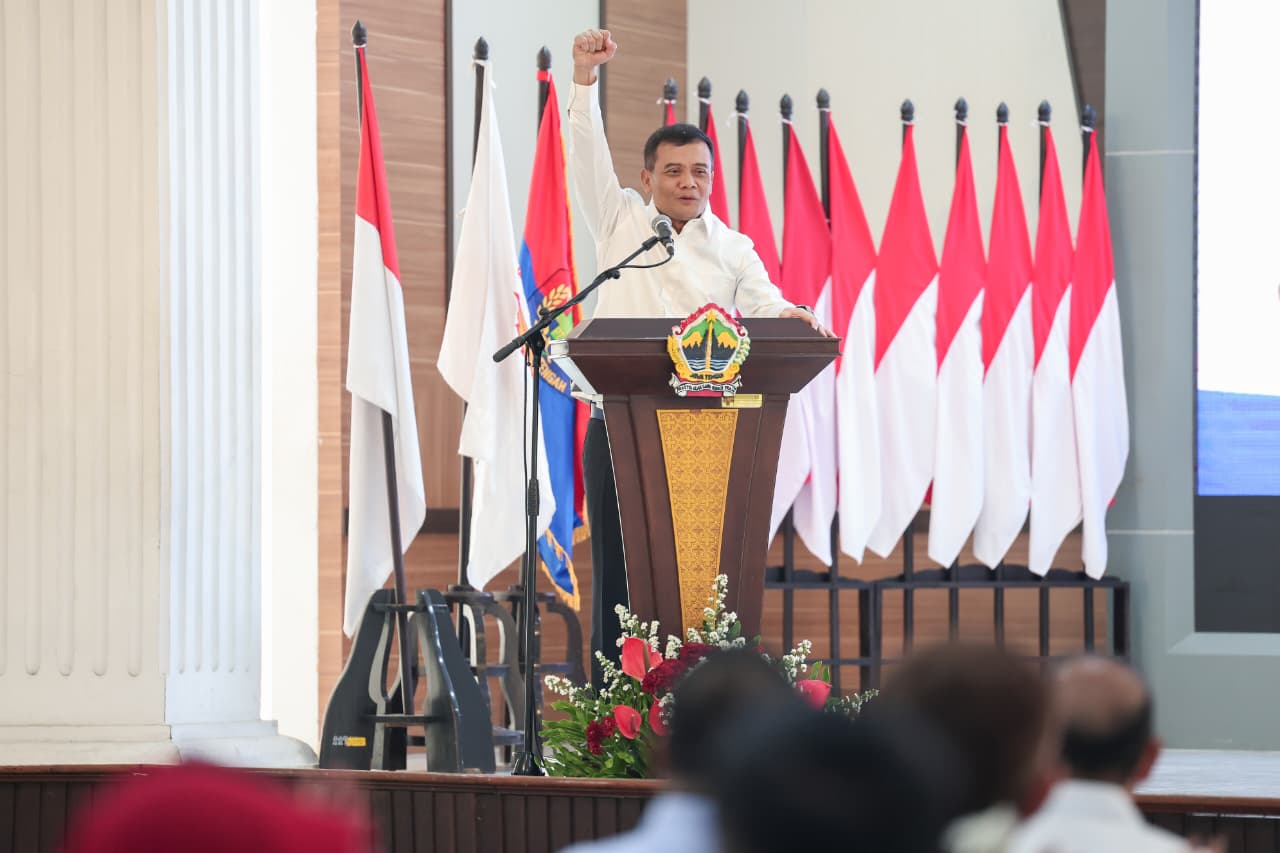 Gubernur Jateng Ahmad Luthfi Minta PTMSI Perbanyak Turnamen Tenis Meja di 35 Kabupaten/Kota