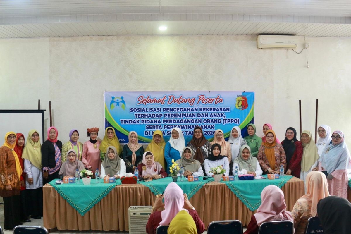Pemkot Solok Gencarkan Sosialisasi Pencegahan Kekerasan Perempuan dan Anak Serta TPPO, Waspadai Tawaran Kerja Ilegal