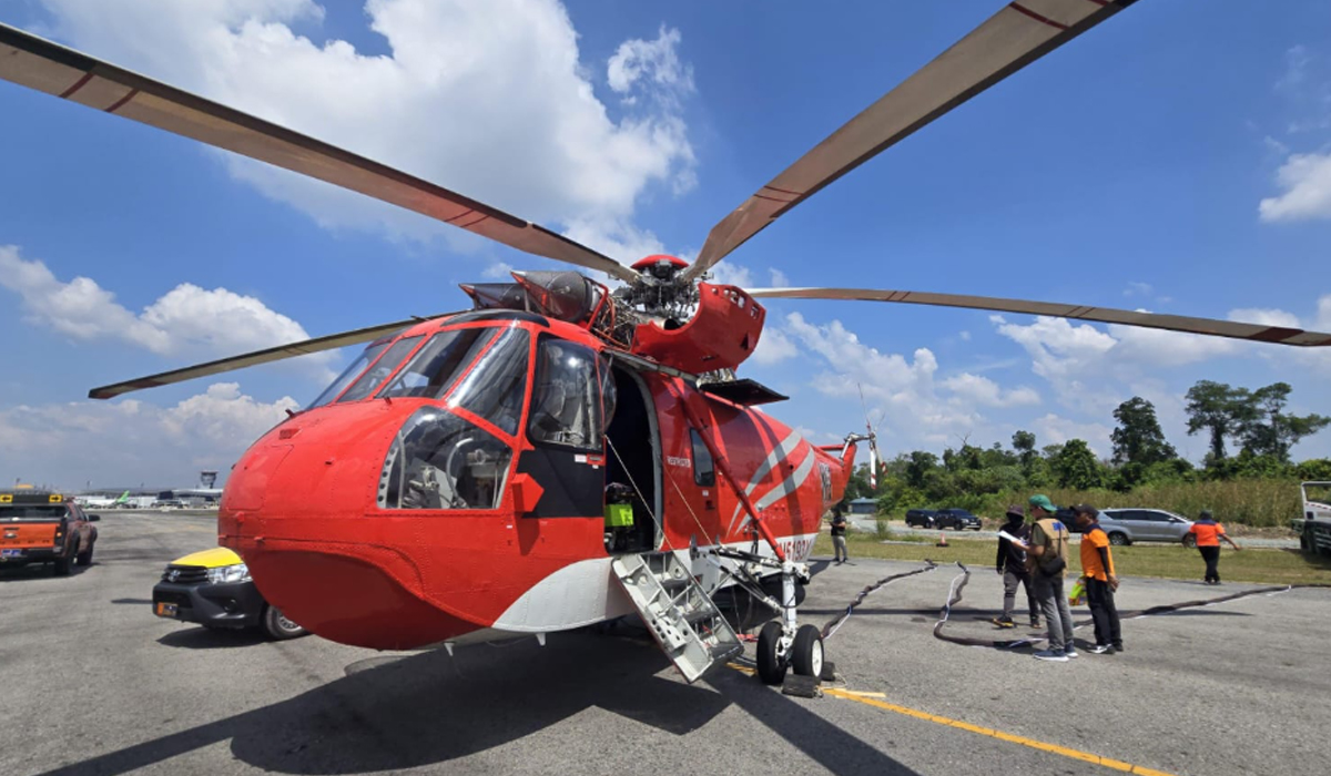 Sumsel Minta Tambahan 4 Helikopter Water Bombing Jelang Puncak Kemarau Juli-Agustus 2026, BPBD Ungkap Kebutuhan Total 10 Unit