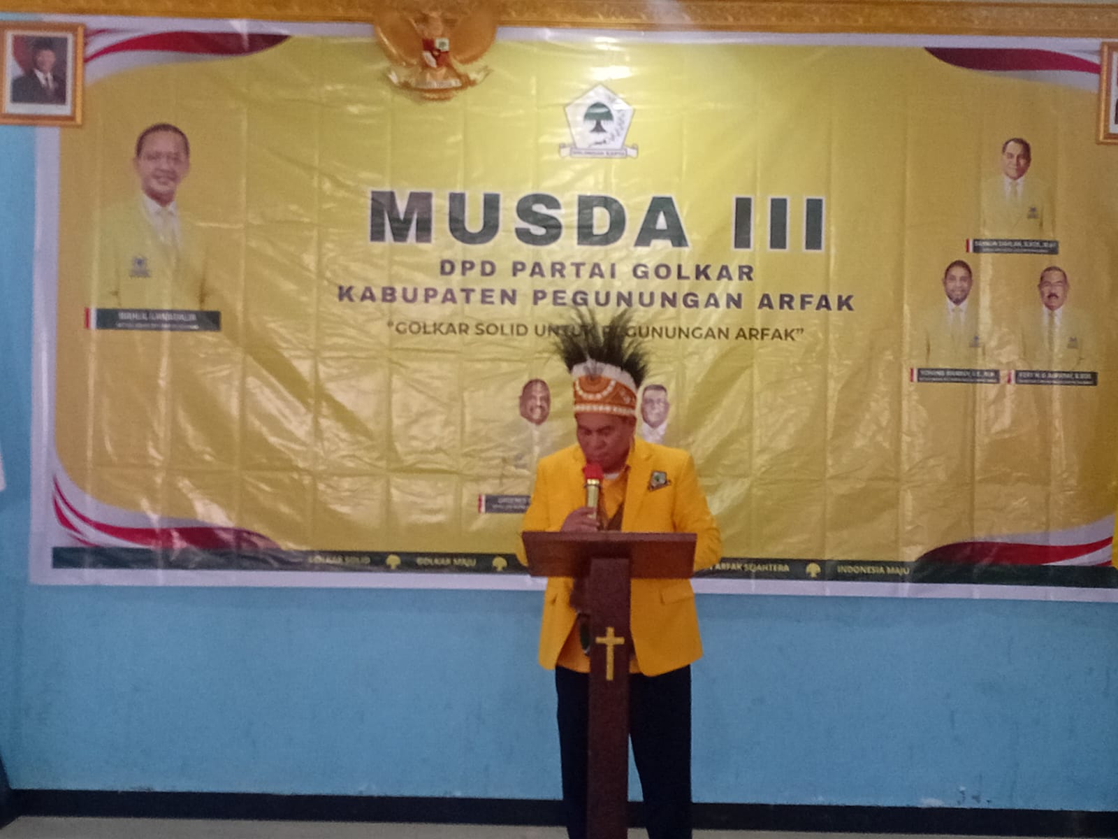 Ketua Golkar Papua Barat Minta Pengurus Baru Pegaf Data Warga Belum Nikmati Listrik, Target Masuk Program Bantuan Pusat