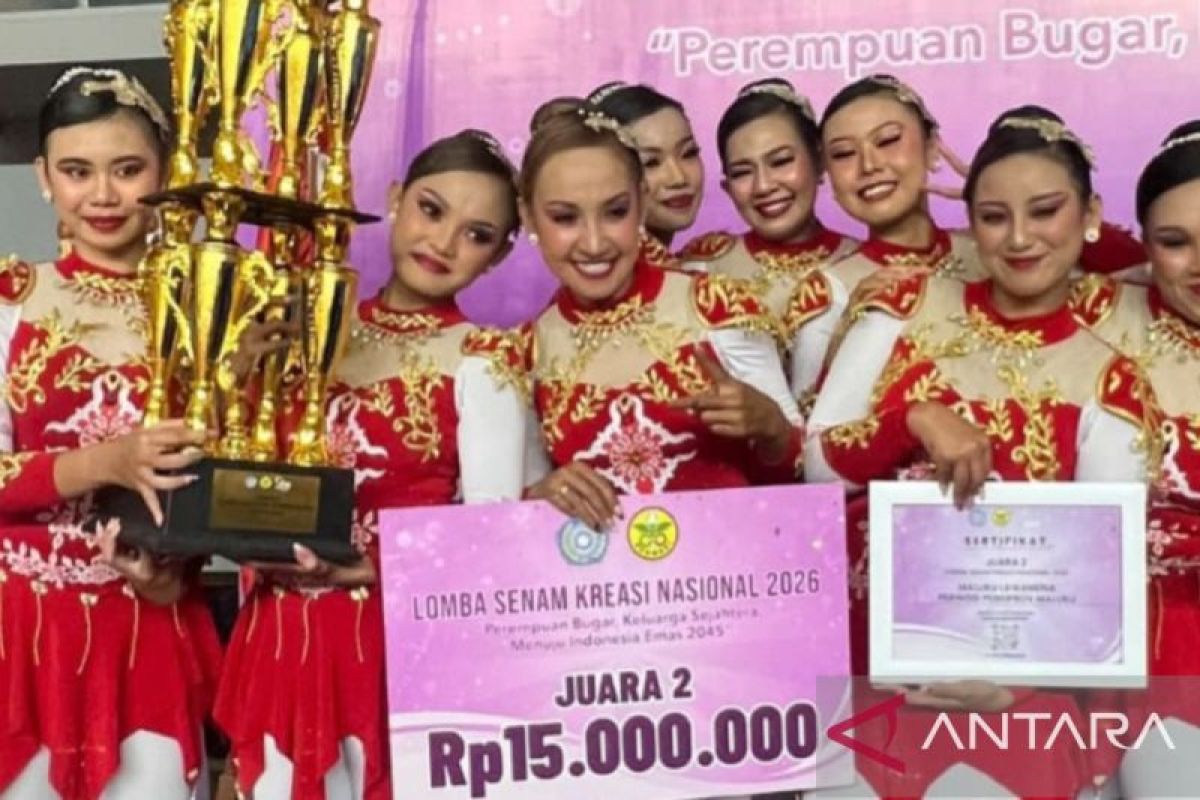 Atlet Kota Ambon Bawa Perwosi Maluku Juara Dua Senam Kreasi Nasional Tiga Tahun Berturut-turut