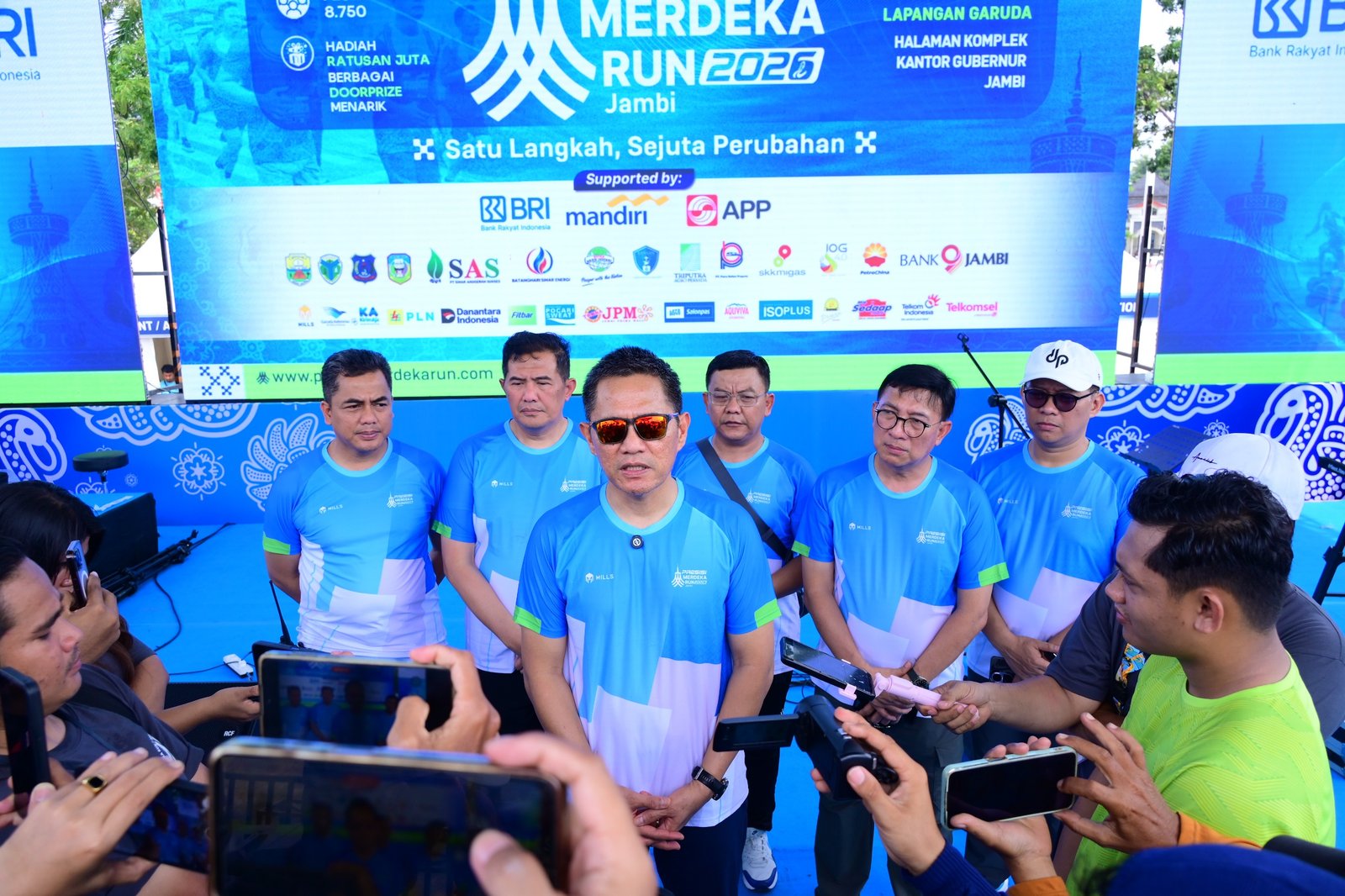 Presisi Merdeka Run 2026 di Jambi Diapresiasi Kapolda, Ribuan Warga Padati Kawasan Kantor Gubernur