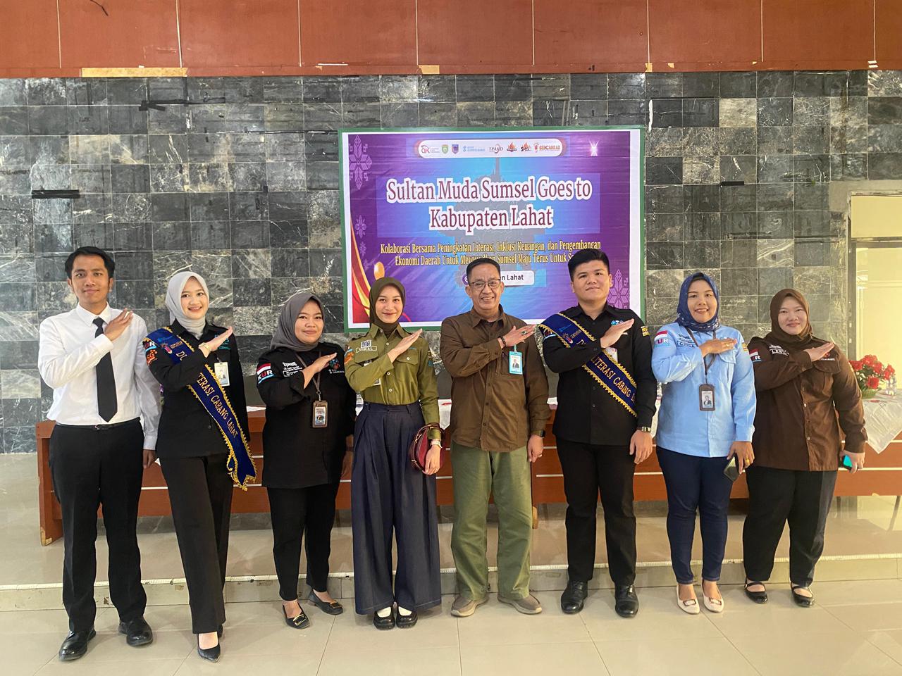 Bank Sumsel Babel dan Pemkab Lahat Dorong Anak Muda Jadi Wirausaha Lewat Program Sultan Muda