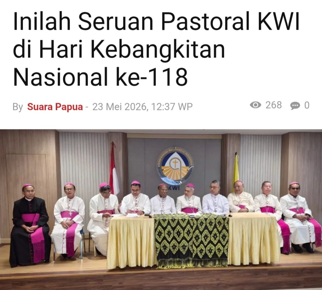 Gereja Papua Desak KWI Berani Bersuara soal Tragedi HAM, Belajar dari Pengalaman Timor Timur