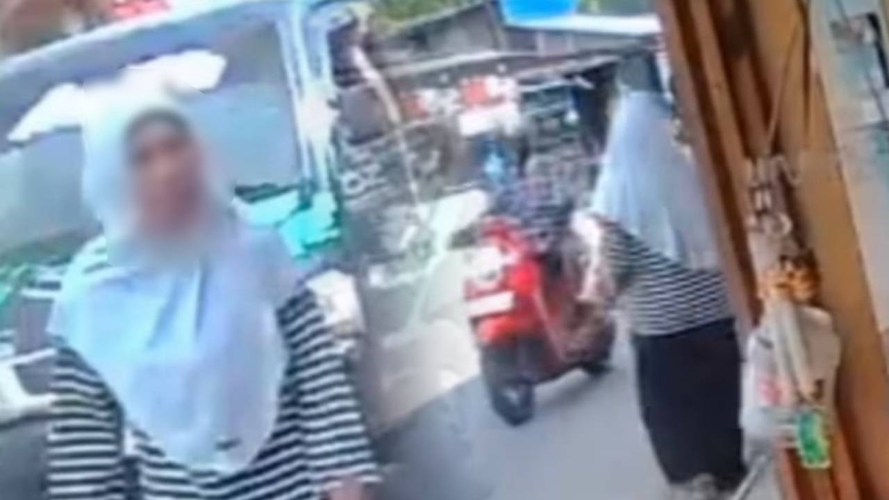 Rekaman CCTV Perlihatkan Wanita Bawa Kabur Karung Beras 10 Kg di Kios KM 1 Baubau, Warganet Tawar Diri Ganti Rugi