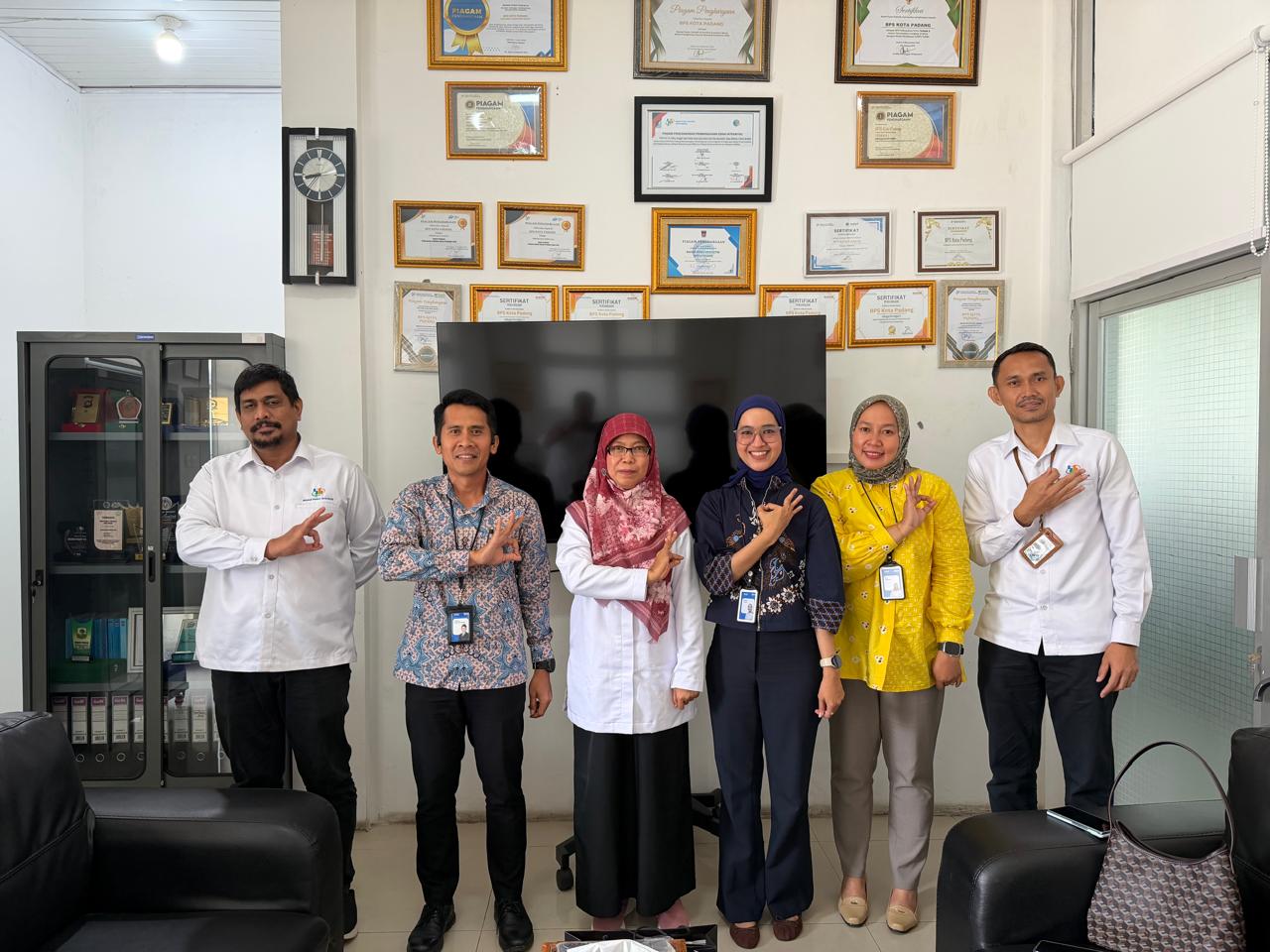 BRI Khatib Sulaiman Padang Jalin Sinergi dengan BPS, Siap Dukung Layanan Perbankan Digital untuk Instansi Pemerintah
