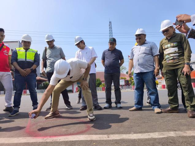 Bupati Kepahiang Zurdi Nata Resmi Mulai Revitalisasi Taman Santoso, Anggaran Tahap Awal Capai Rp 4,7 Miliar