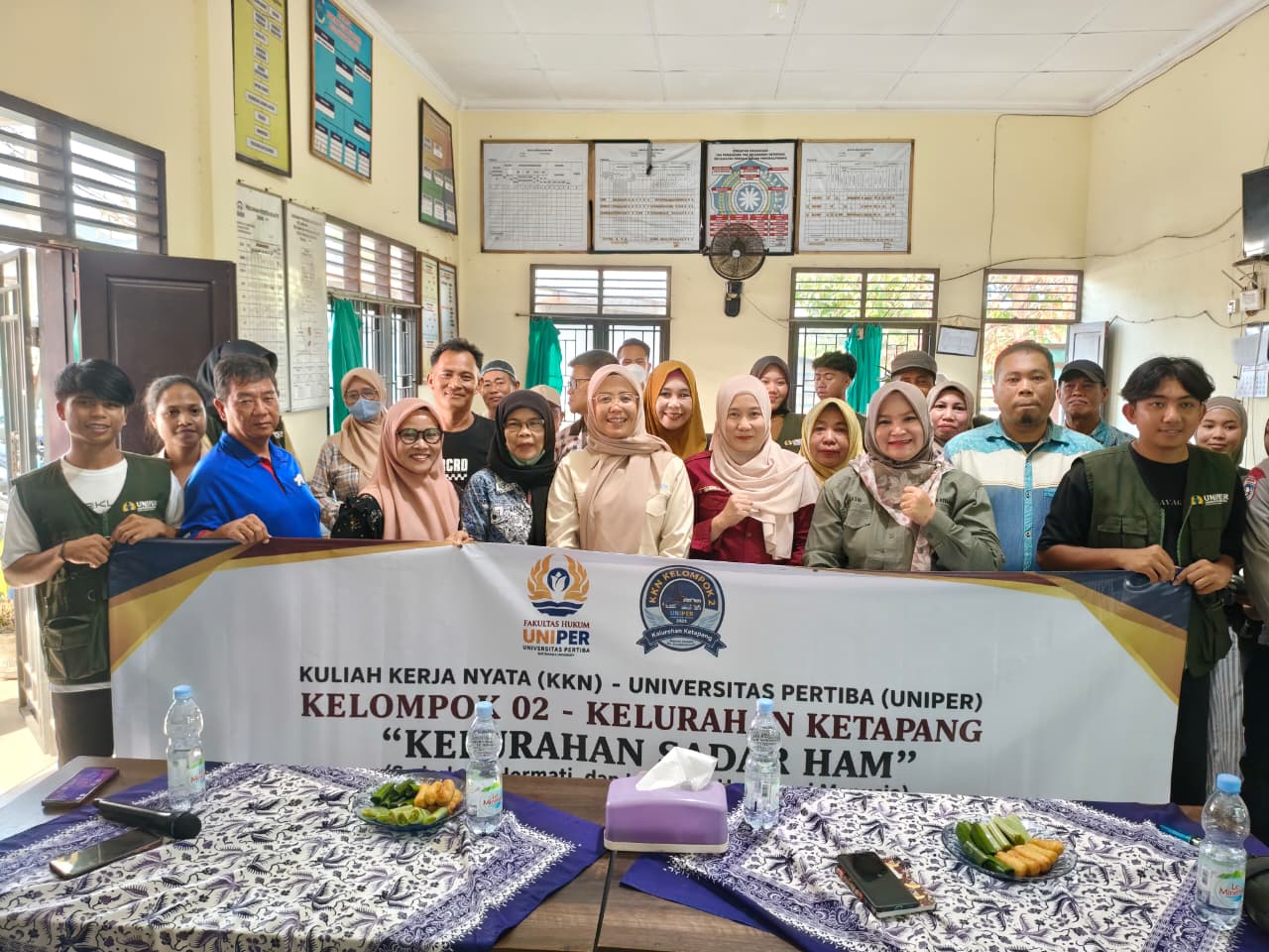 Kanwil Kemenham Babel Tetapkan Kelurahan Ketapang sebagai Kelurahan Sadar HAM, Libatkan Mahasiswa KKN Universitas Pertiba