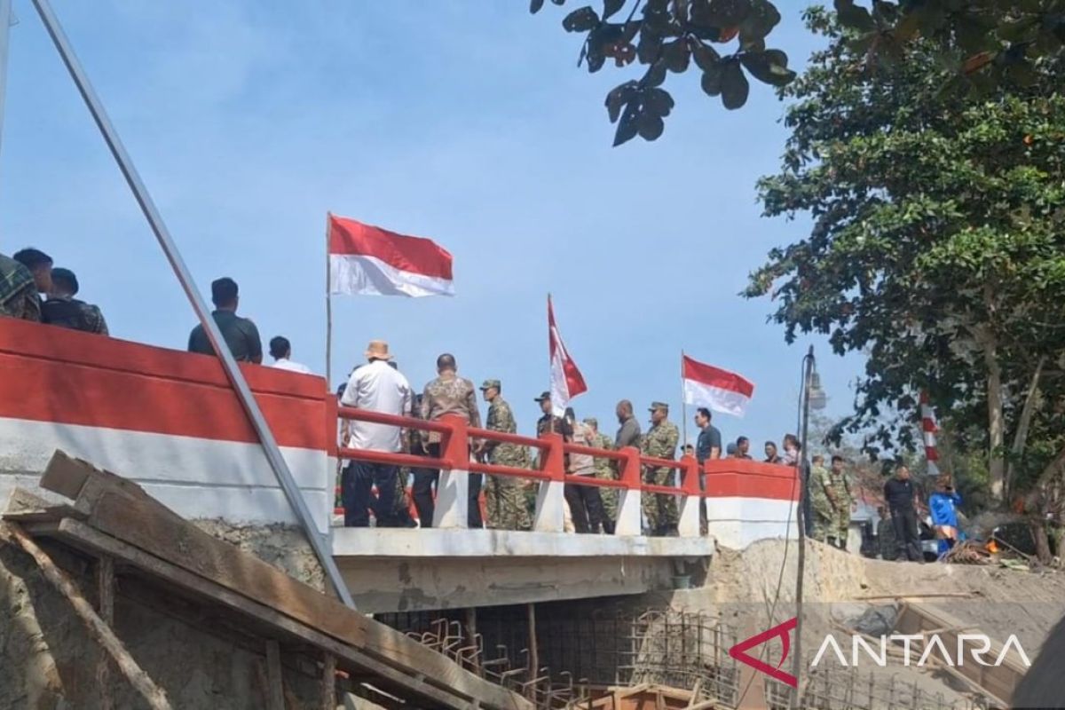 TNI AD Petakan Lokasi Jembatan Perintis Garuda di Bangka Tengah, Target 2.500 Jembatan Nasional