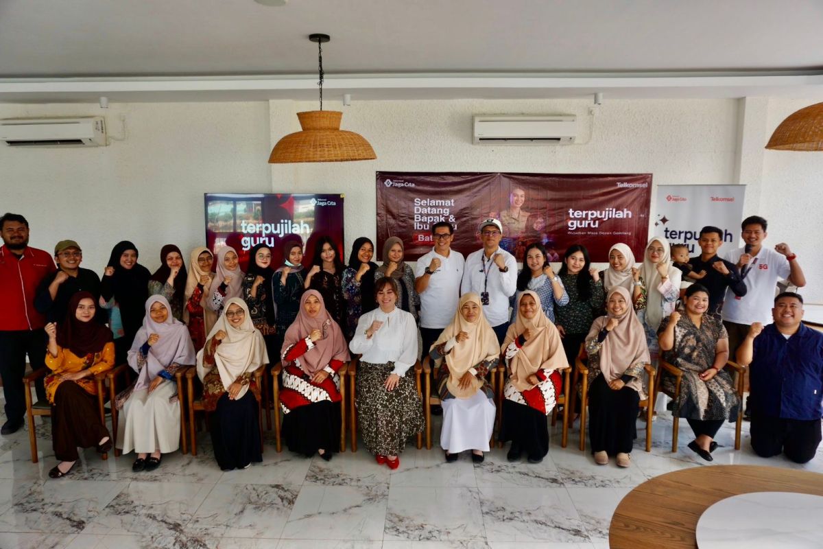40 Guru di Batam Ikuti Pelatihan AI dari Telkomsel, Dorong Pembelajaran Digital Lebih Kreatif