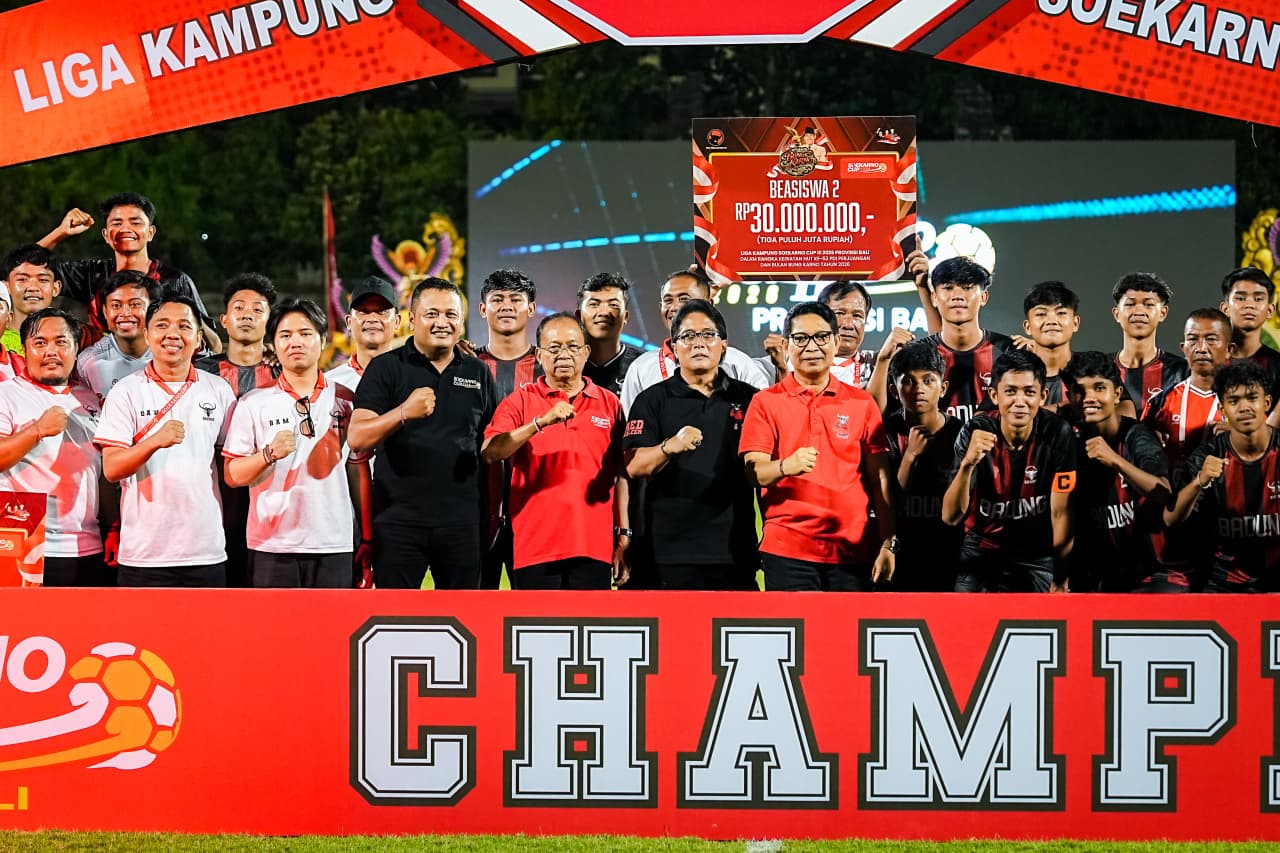 Denpasar Juara Soekarno Cup III Bali 2026, Taklukkan Badung 3-2 di Final Penuh Sportivitas