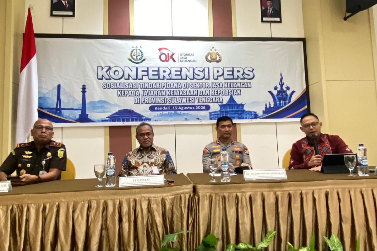OJK dan APH Sultra Perkuat Sinergi Tangani 187 Kasus Pidana Keuangan, Didominasi Perbankan