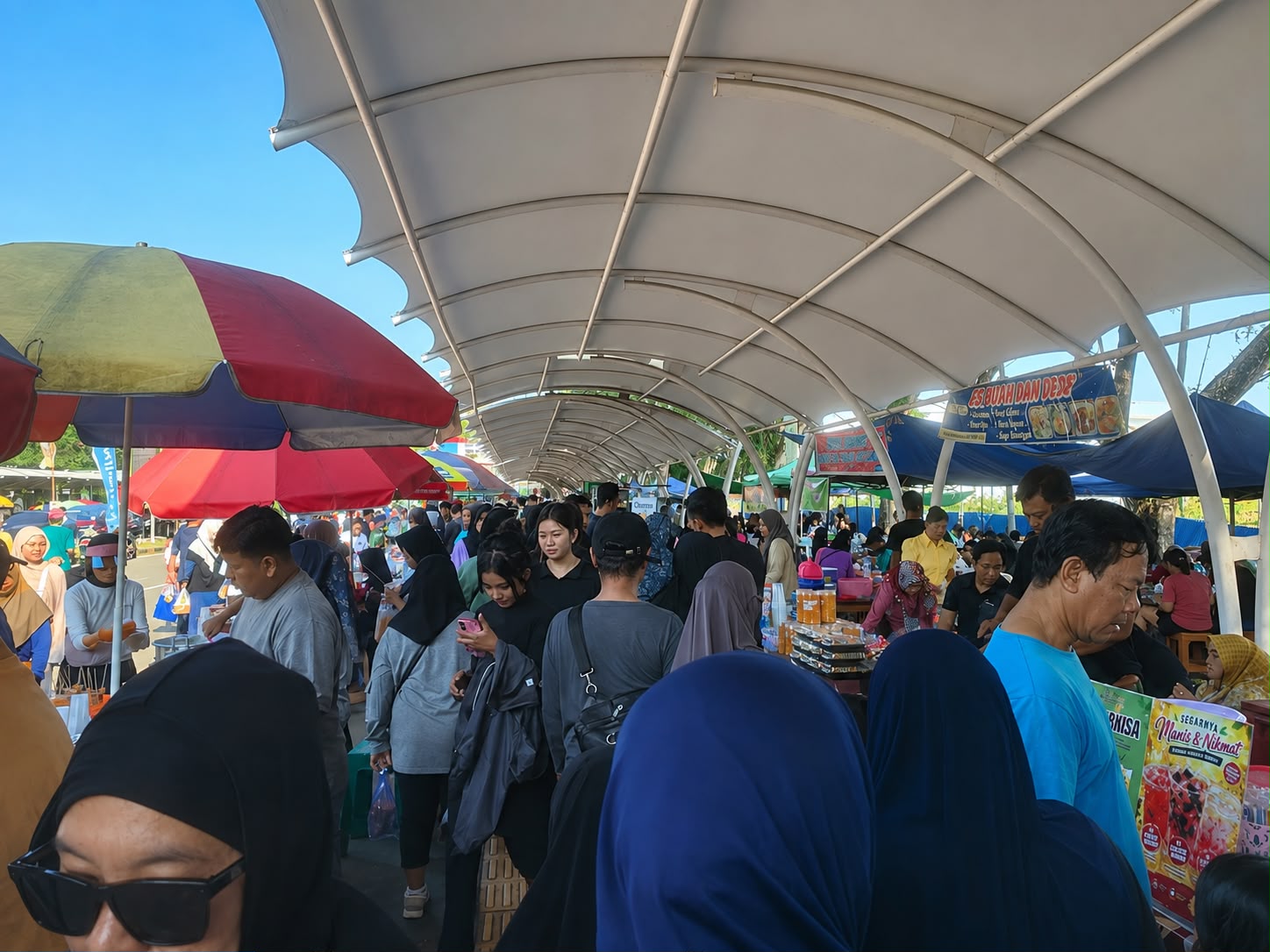 Wajah Lain CFD GOR Kadrie Oening: Setelah Olahraga, Ribuan Warga Berburu Kuliner dan UMKM