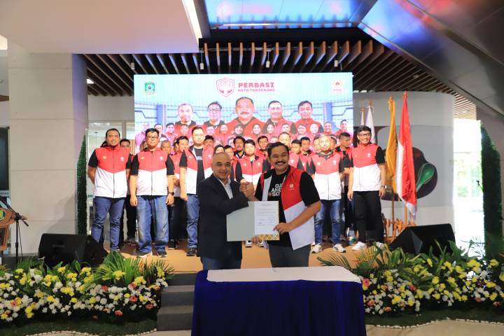 Pengurus Perbasi Kota Tangerang Periode 2026-2030 Resmi Dilantik, Targetkan Juara Umum PORPROV Banten dan Cetak Atlet PON 2032