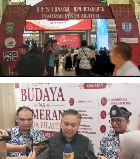HUT Kota Palembang ke-1343: PFI Sumsel Gelar Festival Budaya dan Pameran Filateli, Hadirkan Lomba Menulis Surat untuk Wali Kota