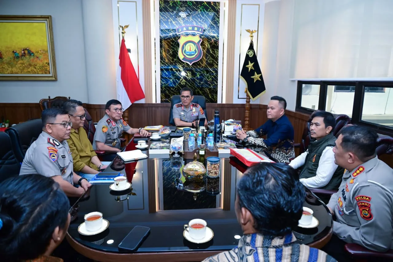 Polda Jambi Gaet Asosiasi Ojol Nusantara, Dorong Pengemudi Jadi Mitra Kamtibmas dan Pelopor Keselamatan Lalin