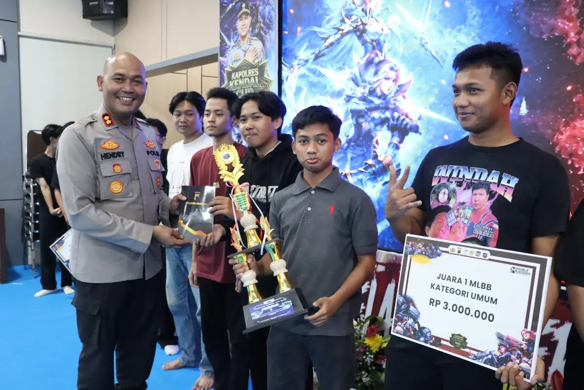 Polres Kendal Kirim Dua Tim E-Sport Terbaik ke Kapolda Jateng Cup 2026, Targetkan Prestasi di De Tjolomadoe