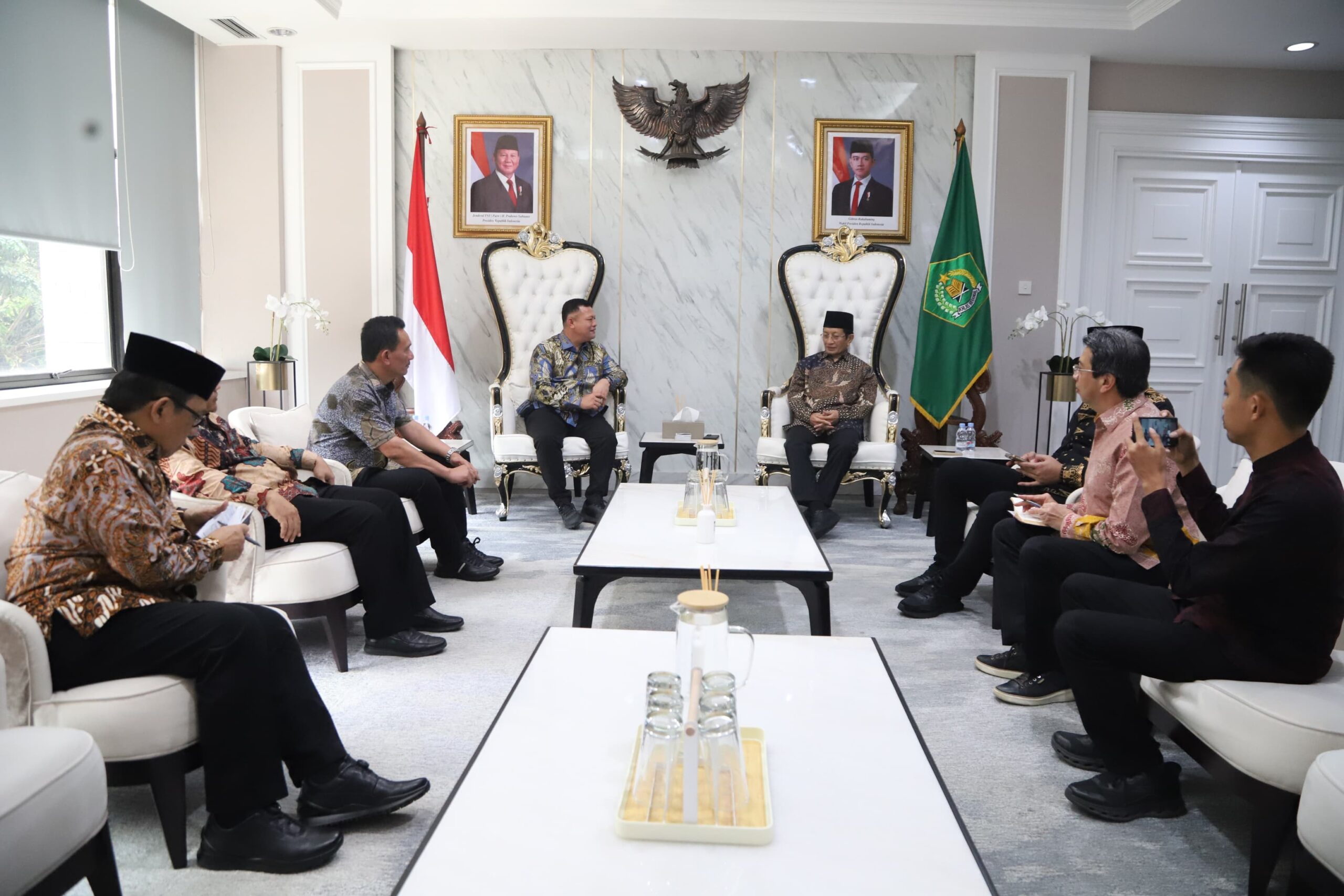 Bupati Aceh Utara Sampaikan Kondisi Pesantren ke Menteri Agama, Lahan 7 Hektare Disiapkan untuk Pengembangan