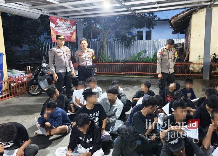 Polres Pekalongan Amankan 59 Pelajar SMP saat Konvoi Kelulusan dengan Knalpot Brong, 26 Motor Diamankan