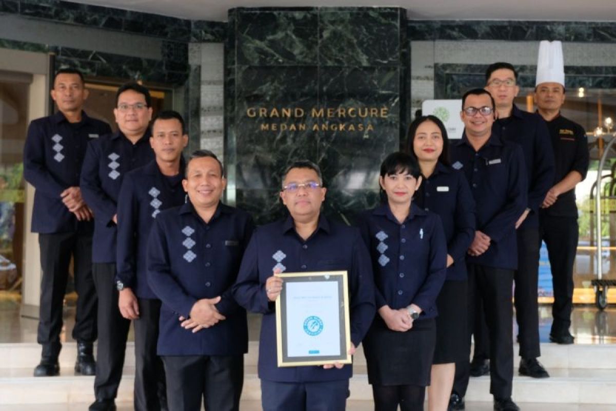 Grand Mercure Medan Angkasa Raih Sertifikasi Green Globe, Hotel Pertama di Sumatera dengan Standar Keberlanjutan Internasional