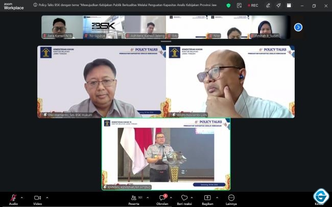 Kanwil Kemenkumham NTB Perkuat Kapasitas Analis Kebijakan Berbasis Data di Mataram