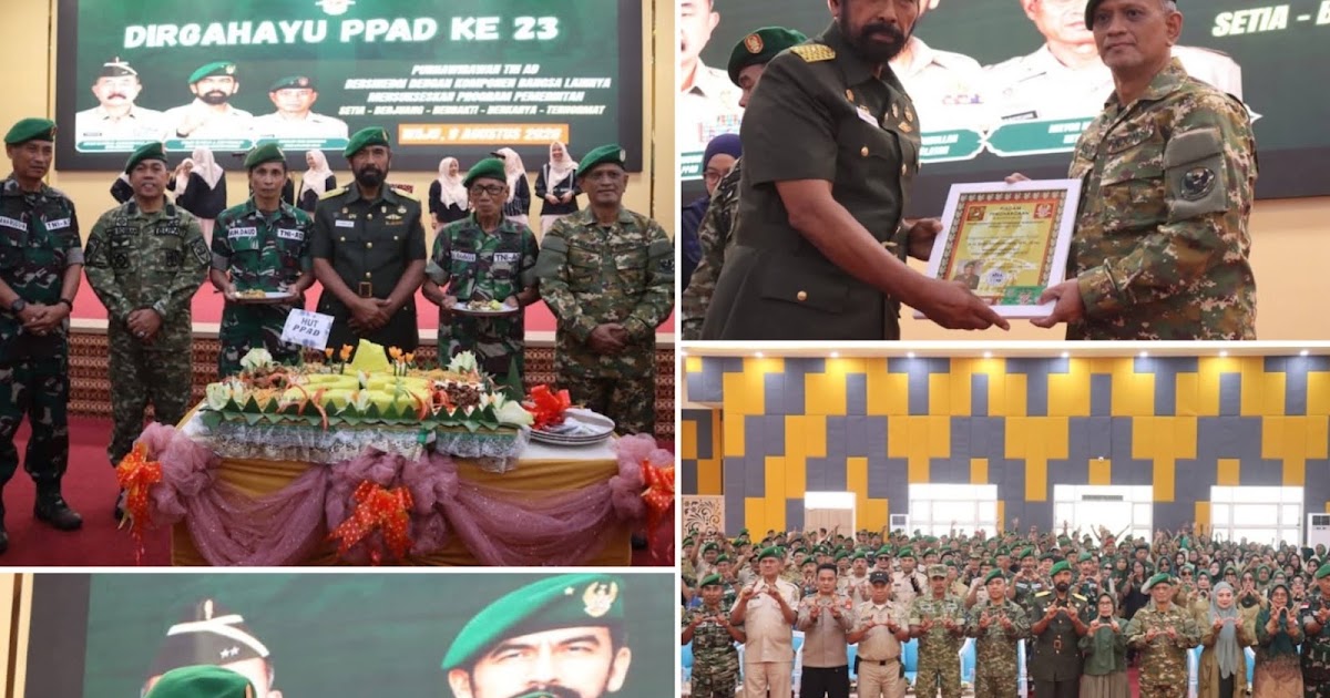 HUT ke-23 PPAD di Wajo: 530 Purnawirawan TNI AD se-Sulsel Silaturahmi, Bupati Sorong Perkuat Sinergi