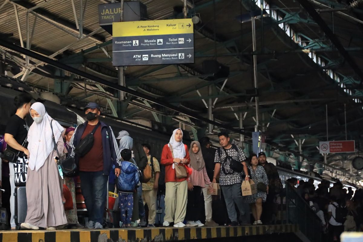 Volume Penumpang KA Daop 6 Yogyakarta Tembus 53.850 Orang di Hari Terakhir Libur Sekolah, Stasiun Yogyakarta Jadi Tersibuk