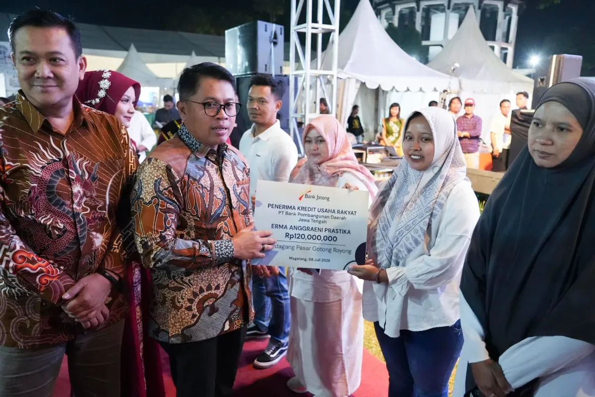 Bank Jateng dan Pemkot Magelang Genjot Pembiayaan KUR di Magelang Fair 2026, Target 1.000 UMKM Naik Kelas