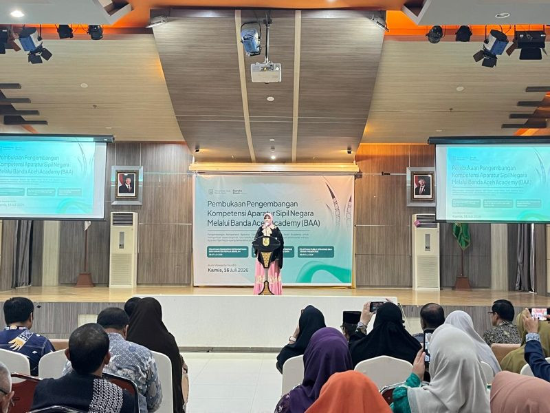 Wali Kota Banda Aceh Luncurkan Banda Aceh Academy, Tiga Pelatihan ASN Digelar Mulai Juli 2026