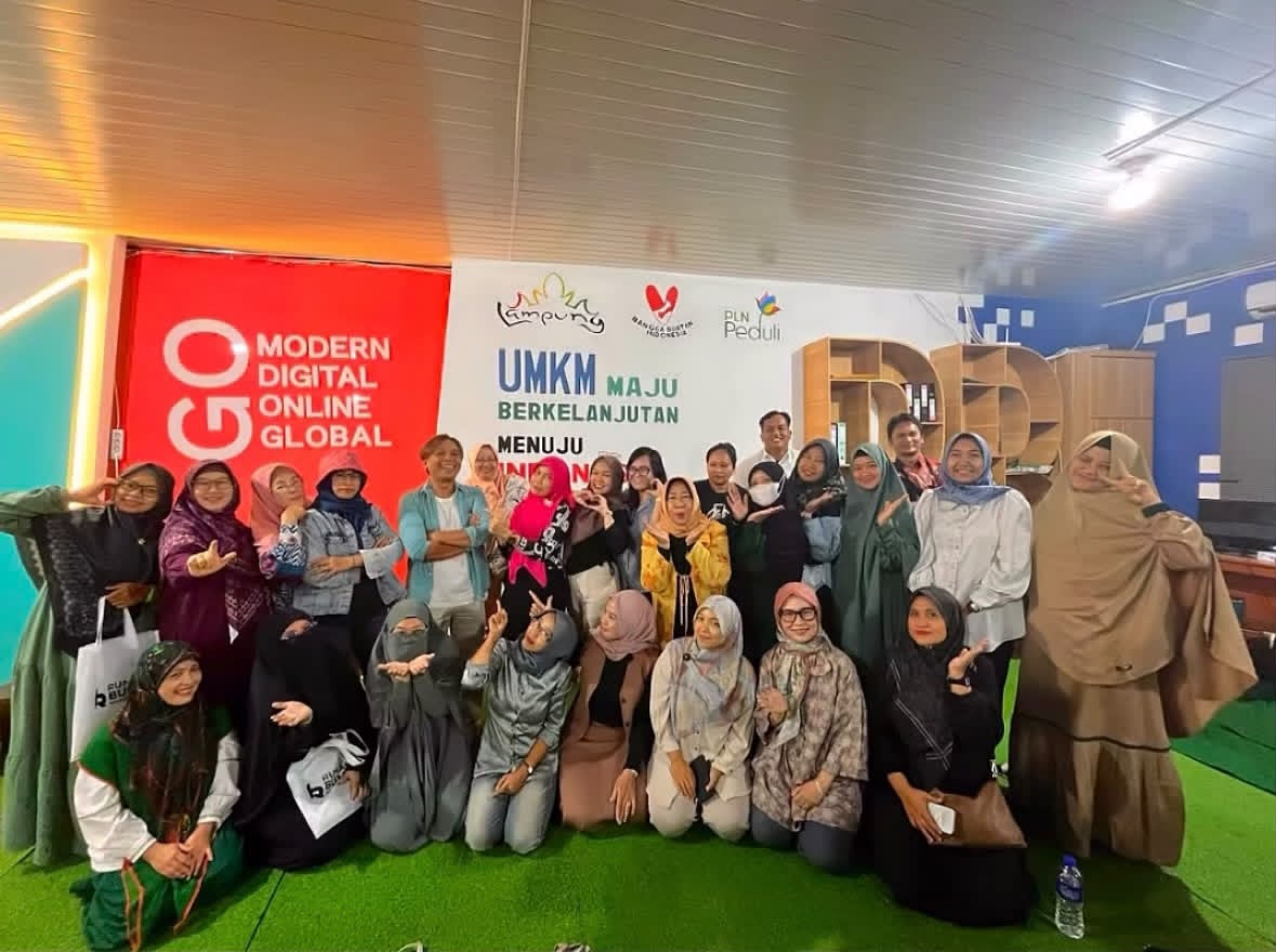PLN dan Rumah BUMN Bandar Lampung Gelar Workshop Digital Marketing, 30 UMKM Binaan Belajar Buat Katalog Produk Profesional