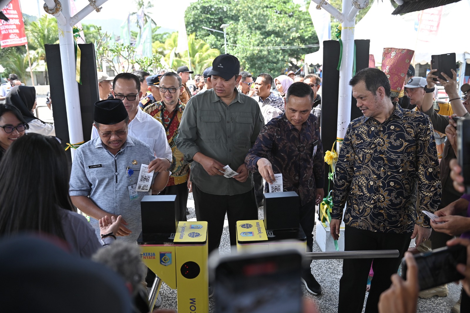 Bank NTB Syariah Gandeng Easybook, Digitalisasi Tiket Pelabuhan Senggigi Pakai QRIS dan Virtual Account
