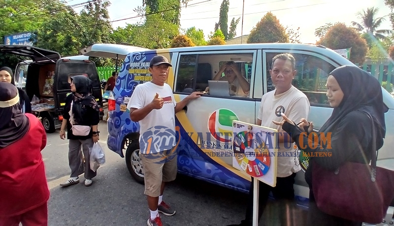 BPPD Barito Utara Buka Layanan PBB-P2 di CFD Muara Teweh, Warga Bisa Bayar Sambil Olahraga