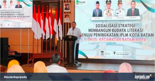Sekda Batam Firmansyah Buka Sosialisasi Literasi, Tekankan Budaya Baca Kunci Wujudkan Kota Madani Modern