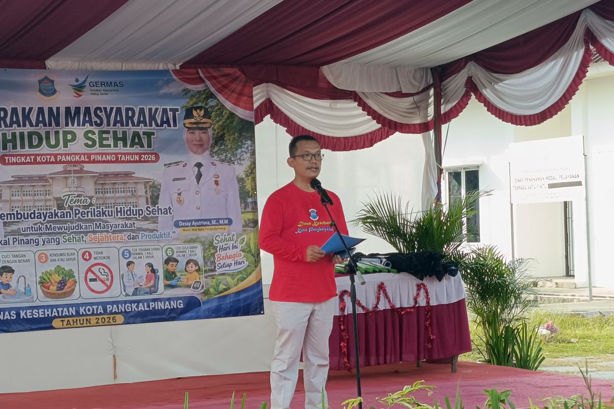 Dinkes Pangkalpinang Kampanyekan GERMAS, Targetkan Tekan Risiko Penyakit Tidak Menular di Masyarakat