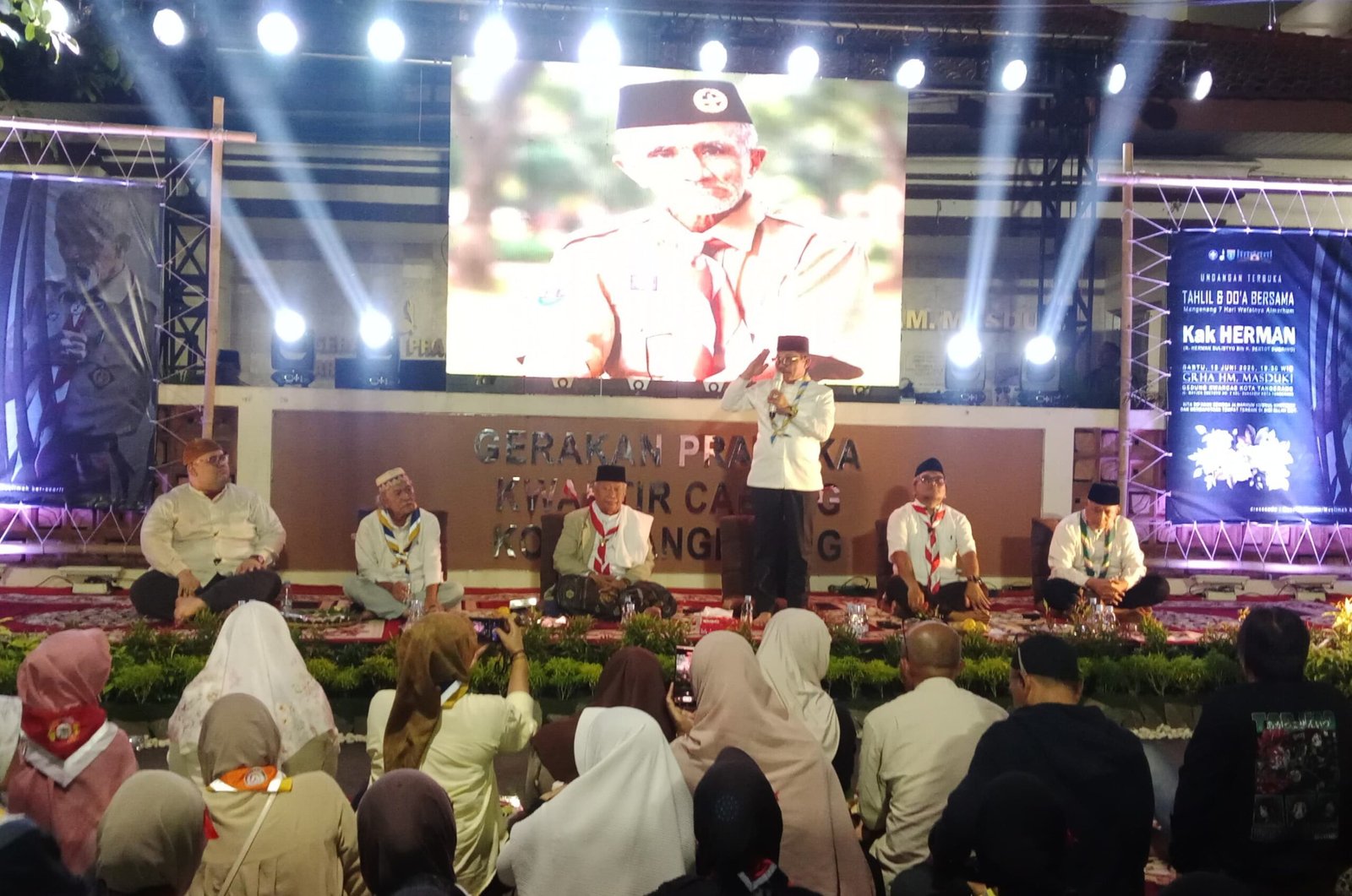 ASN Kota Tangerang Adakan Tahlilan dan Doa Bersama untuk Almarhum Tokoh Pramuka Herman Sulistyo