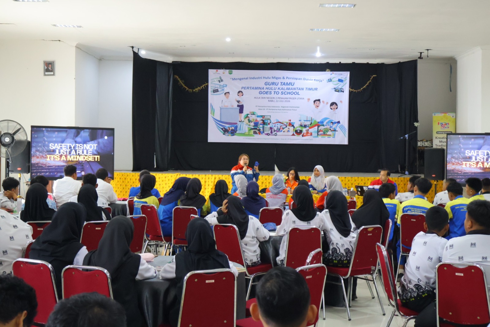 PHKT Bekali 100 Siswa SMK di Penajam Paser Utara dengan Wawasan Industri Migas dan Etos Kerja