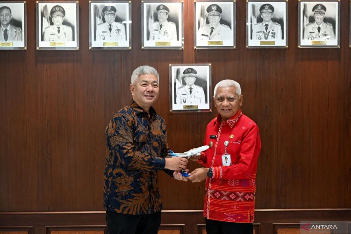 Pemprov Sumut Dukung Garuda Indonesia Buka Kembali Rute Kualanamu-Binaka Gunungsitoli