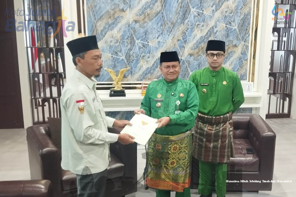 Warga Hibahkan Lahan 60 Meter ke Pemkot Jambi untuk Percepat Pembangunan Jalan Kampung Bahagia