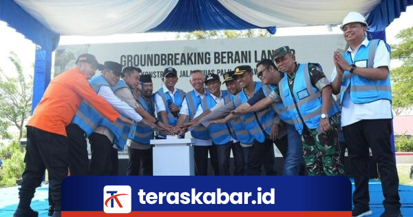 Gubernur Sulteng Anwar Hafid Groundbreaking 24 Paket Infrastruktur Jalan dan Jembatan Rp604,8 Miliar di 11 Kabupaten