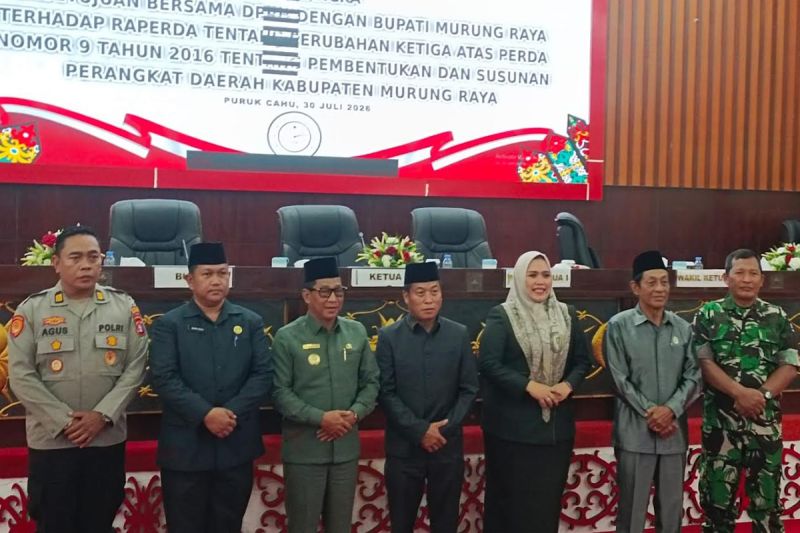 DPRD dan Pemkab Murung Raya Sahkan Perubahan Perda Kelembagaan, Struktur BPBD Diselaraskan dengan Regulasi Terbaru