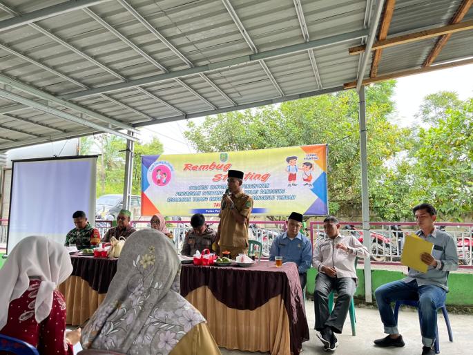 Rembuk Stunting Desa Pulau Panggung Libatkan Camat hingga Kader Posyandu, Targetkan Angka Stunting di Bengkulu Tengah Turun