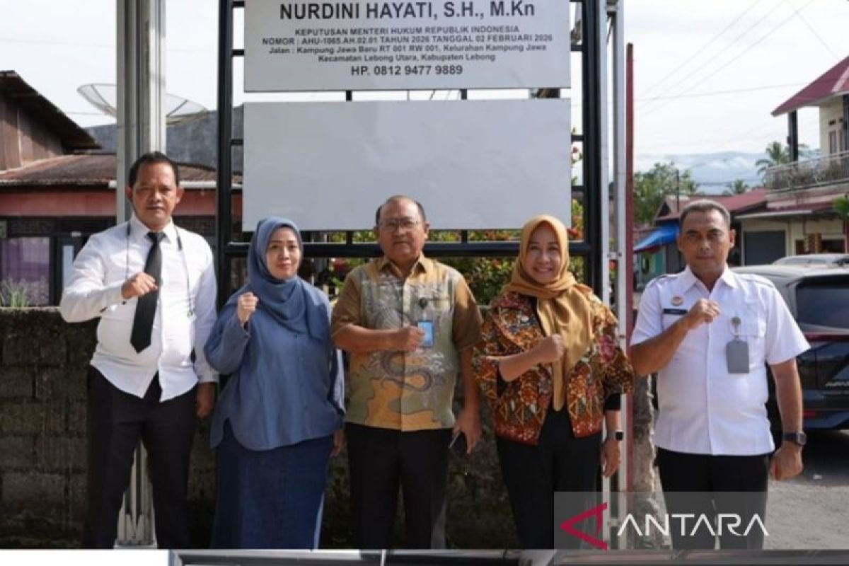 Kanwil Kemenkum Bengkulu Datangi 5 Kantor Notaris di Lebong, Pantau Kesiapan Sarana hingga Administrasi