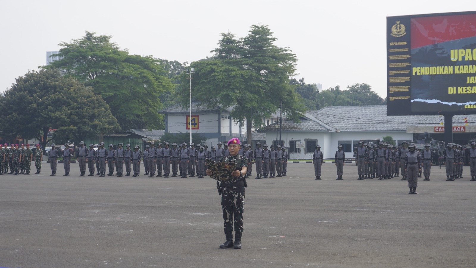 Yonif 6 Marinir TNI AL Tutup Pendidikan Gapura Pancawaluya Batch VIII untuk Pelajar Jawa Barat, 200 Siswa Diwisuda