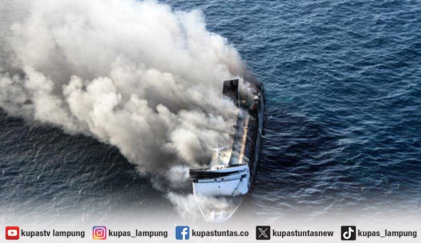 5 Fakta Kebakaran KMP Mutiara Sentosa 2: Kapal Bekas Jepang Berusia 34 Tahun, Kapten Sempat Kirim Sinyal Darurat